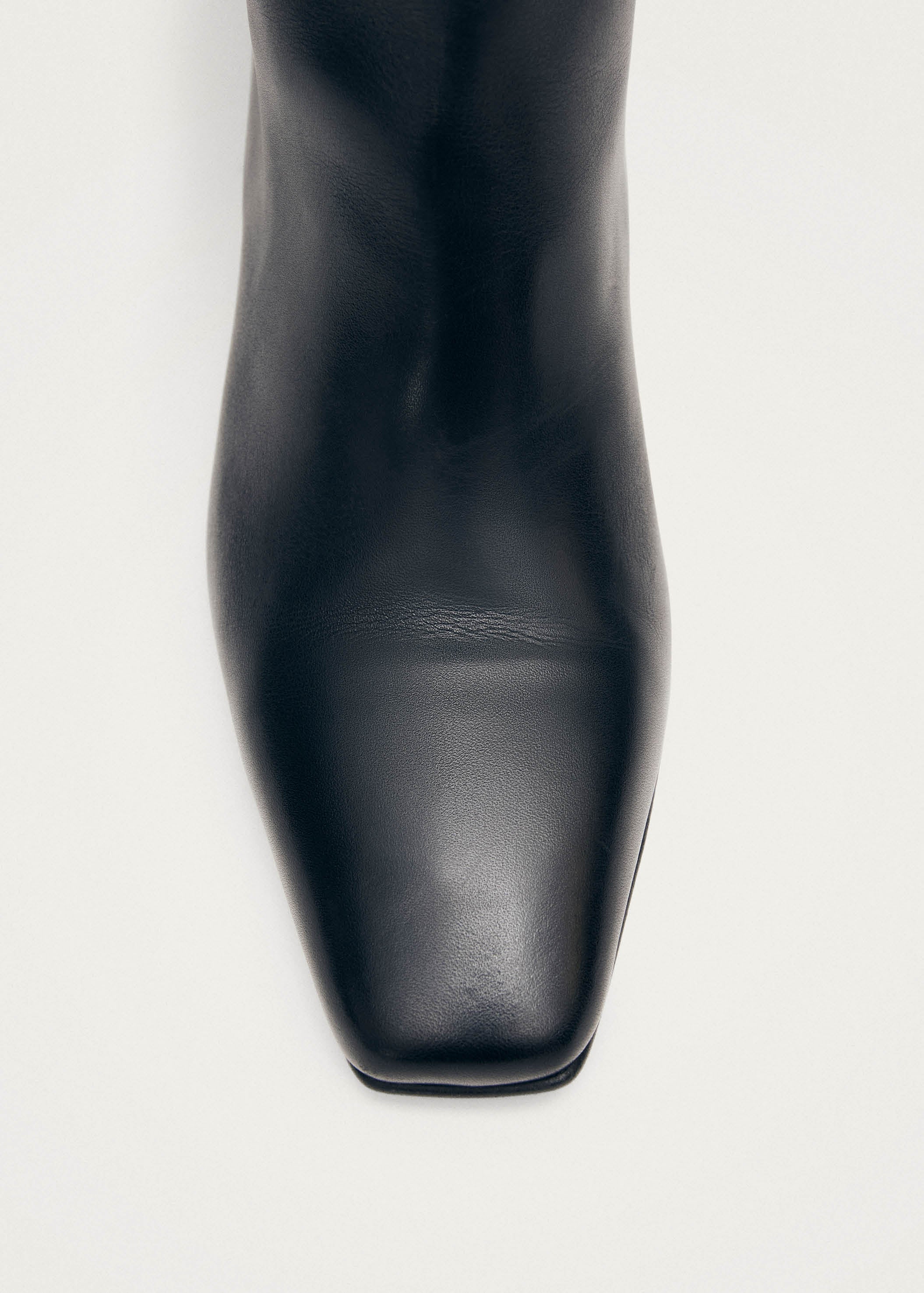 Kalila Black Leather Boots – Chiro Moyo Women's Shoes