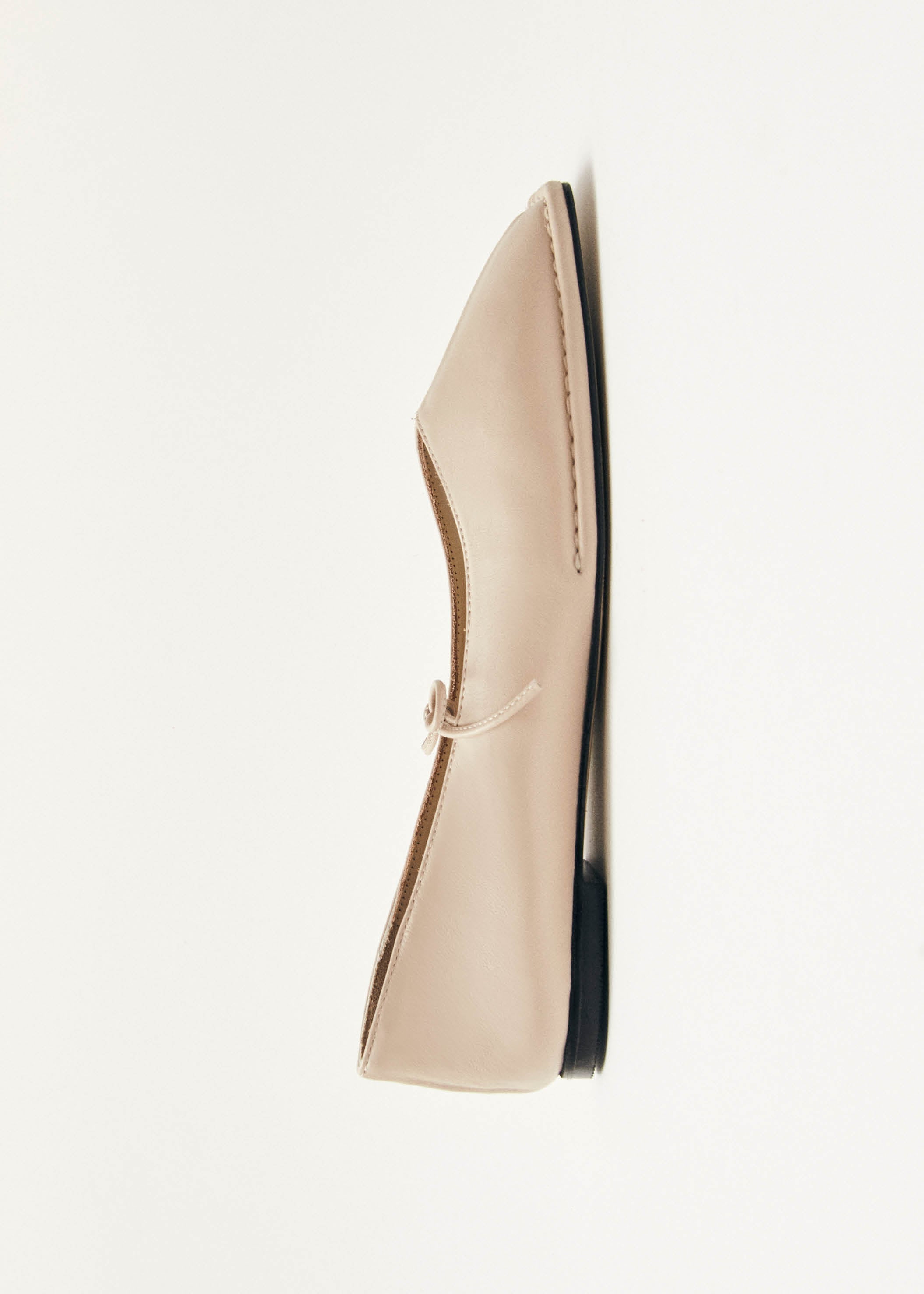 Sway Cream Leather Ballet Flats – Chiro Moyo Women's Shoes