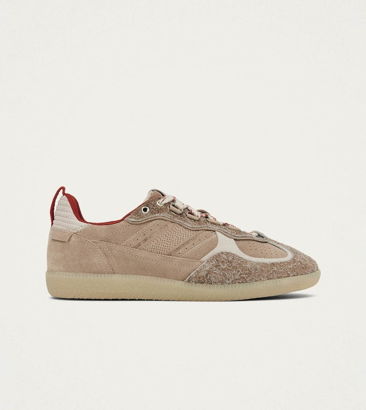 Tb.490 Trek Beige Leather Sneakers – Chiro Moyo Unisex Shoes