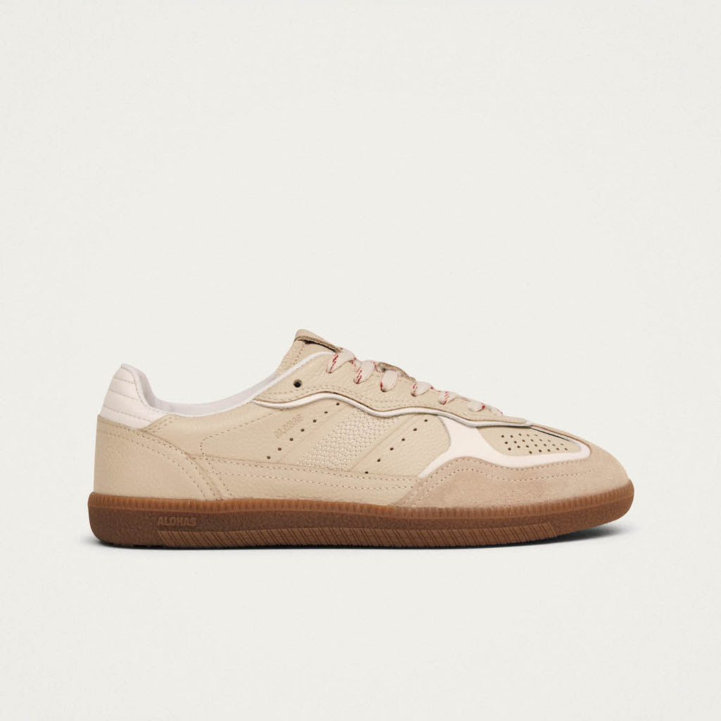 Tb.490 Cream Leather Sneakers – Chiro Moyo Unisex Shoes