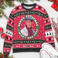 Victor Meldrew One Foot In The Grave Ugly Christmas Sweatshirt