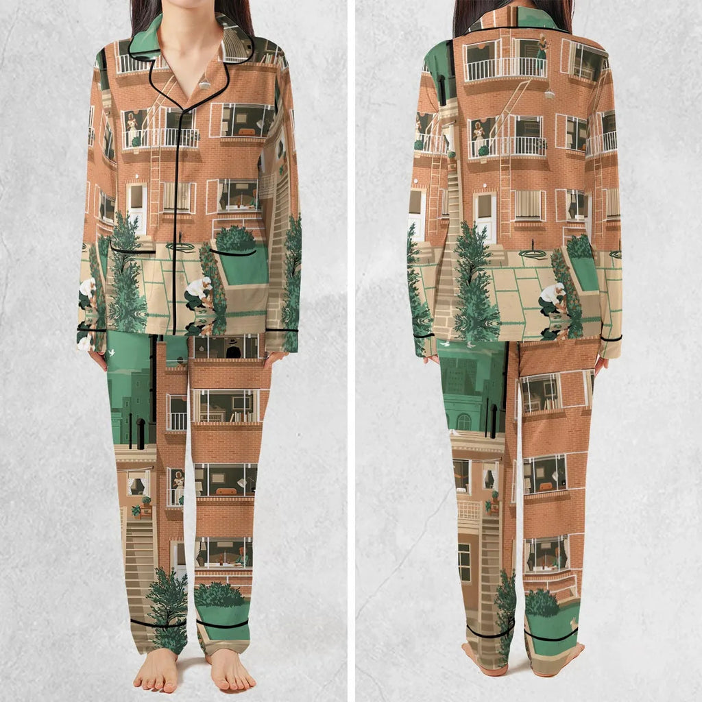 Rear Window Pajamas Set