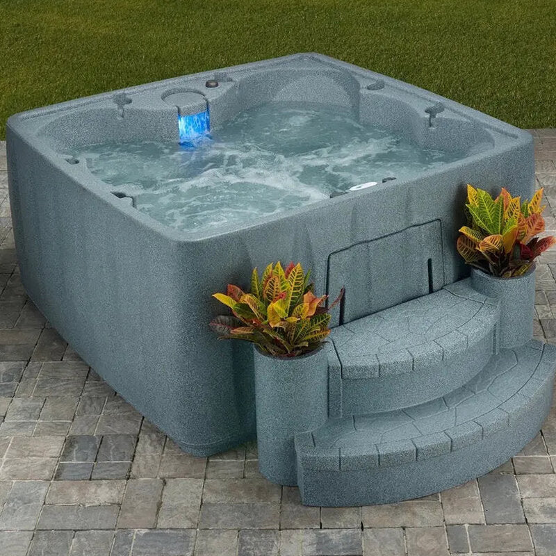 AquaRest Spas 6-Person 29-Jet Plug-And-Play Hot Tub With Ozonator - AR-600P