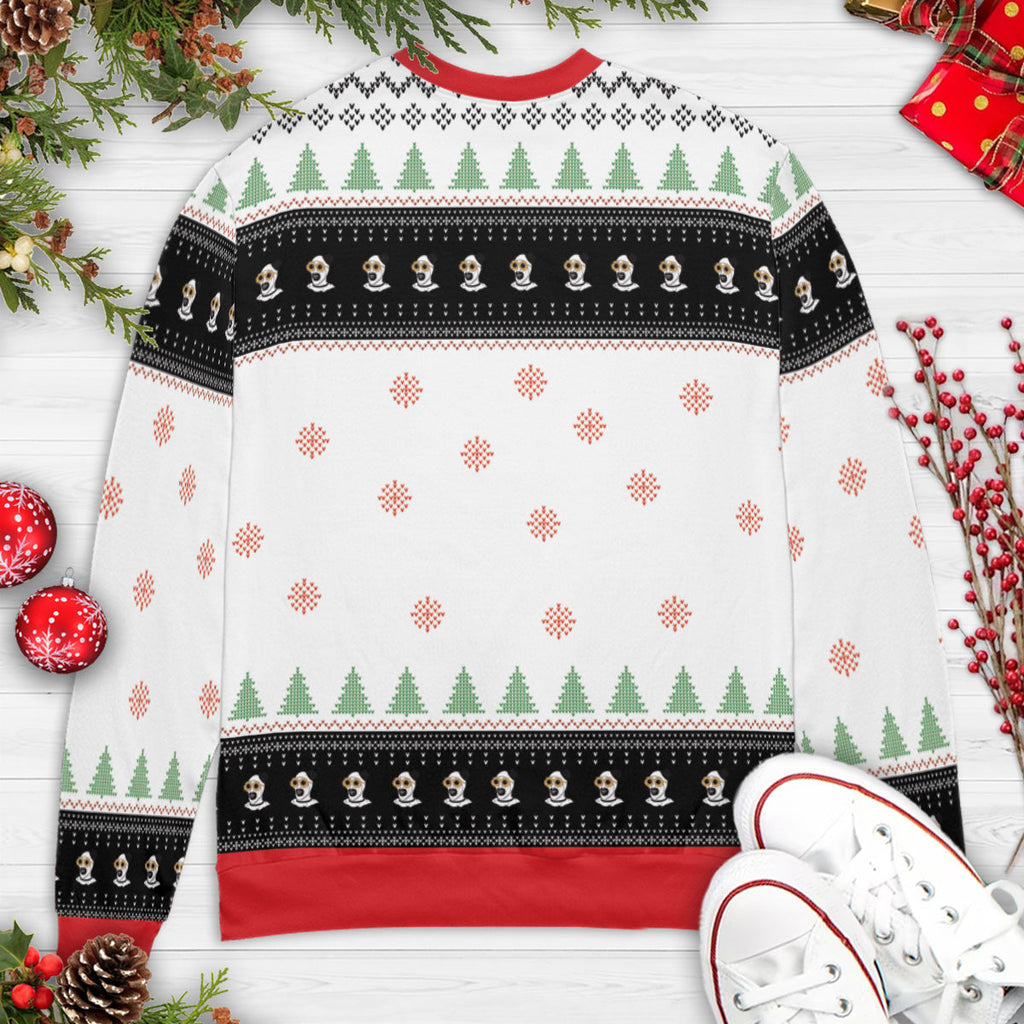 The Most Terrifying Time Of The Year Terrifier Ugly Christmas Sweatshirt