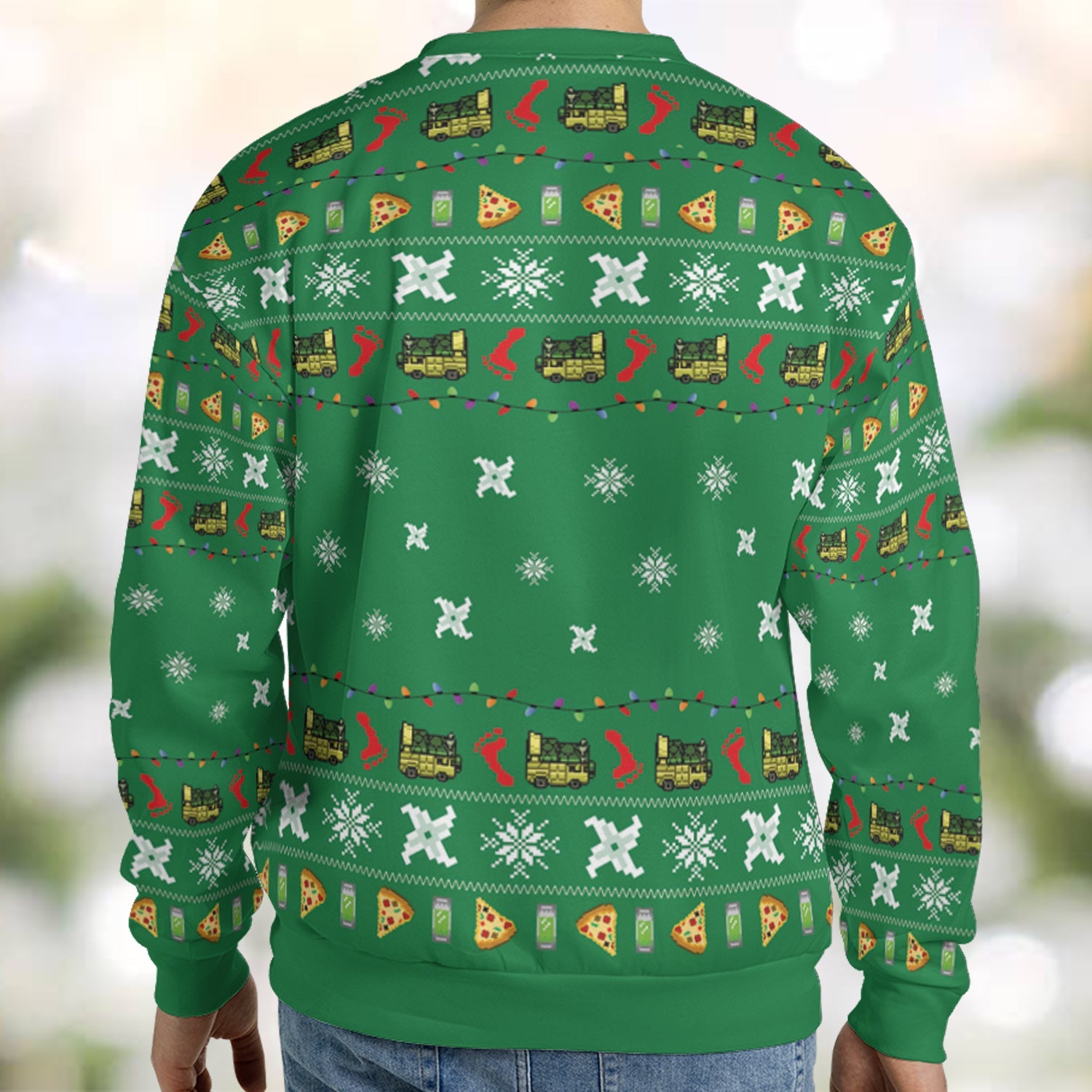 A Turtle Xmas Ugly Christmas Sweatshirt