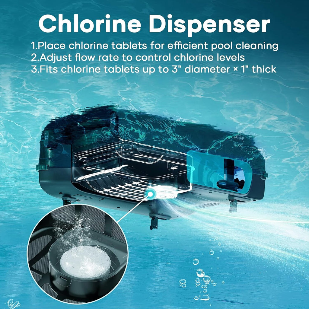AIPER Solar Pool Skimmer, Gray - Surfer S2