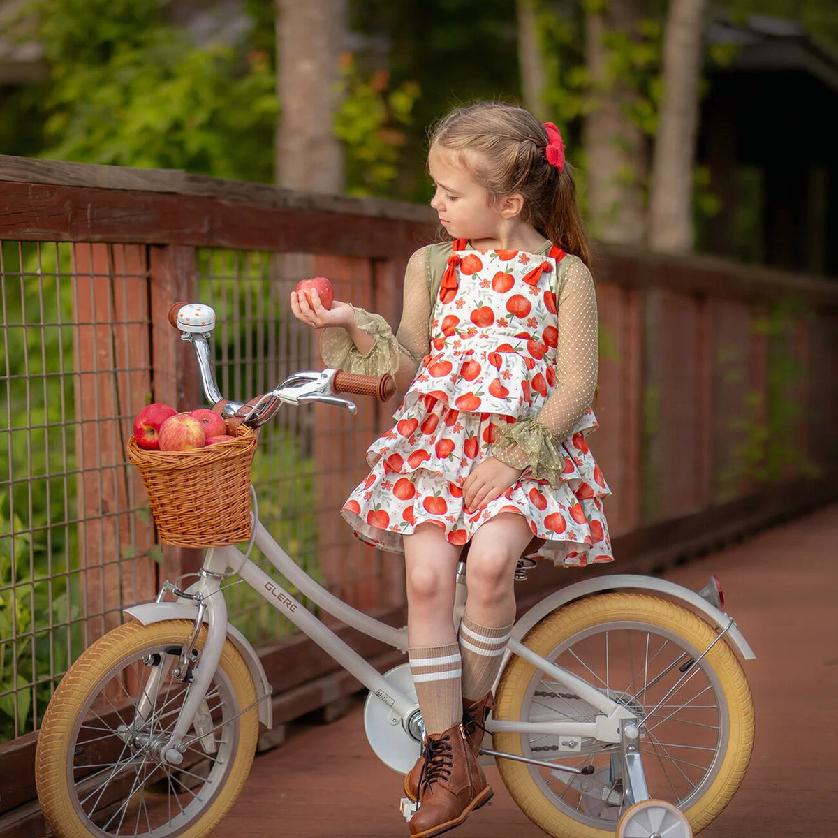 Glerc Girls' Kids' Bike, 12 inch, Pink, Ages 2-4 Years - Little Molly