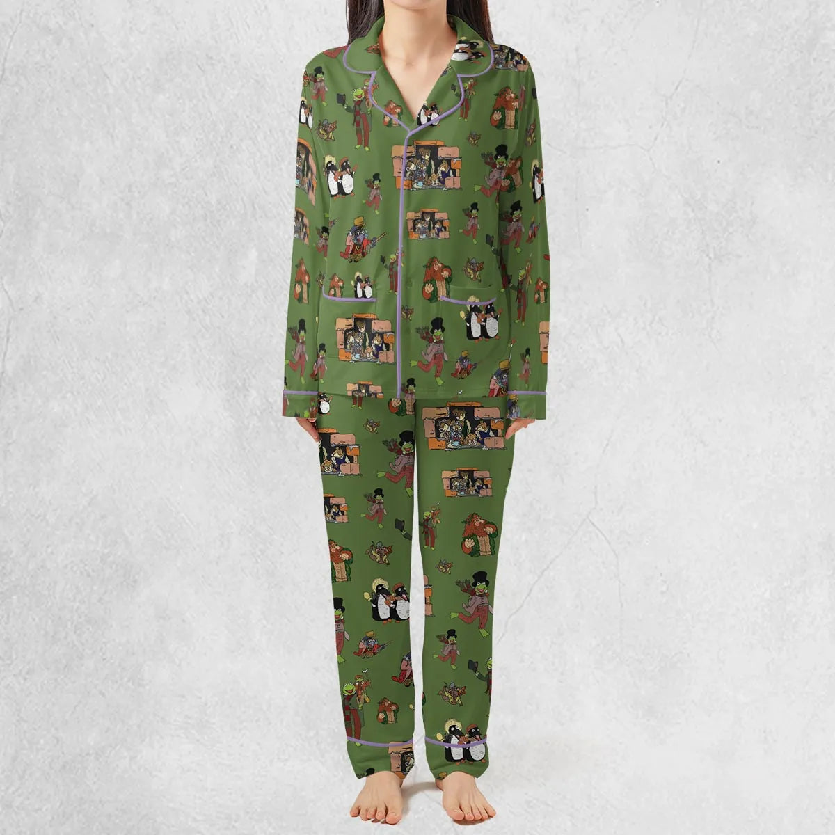 The Muppet Christmas Carol Characters Pajamas Set