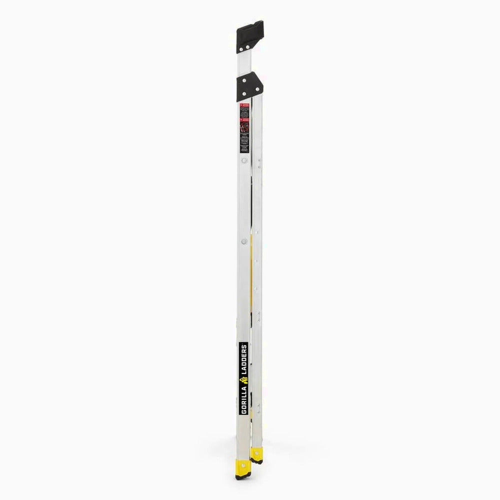 Gorilla Ladders Aluminum Dual Platform Ladder With Project Bucket, 5.5 Ft, 300 Lb Capacity