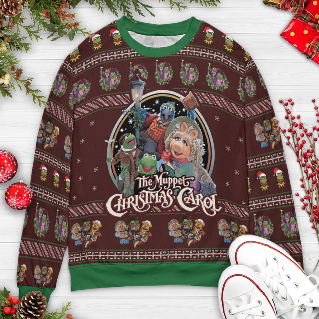 The Muppets Christmas Carol Ugly Christmas Sweatshirt