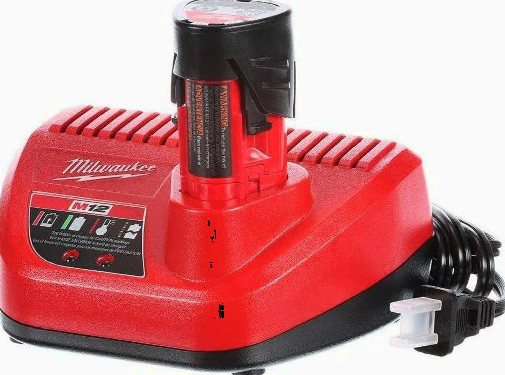 Milwaukee M12 12-Volt 3/8-in Cordless Lithium-Ion Ratchet Kit With Tool Bag