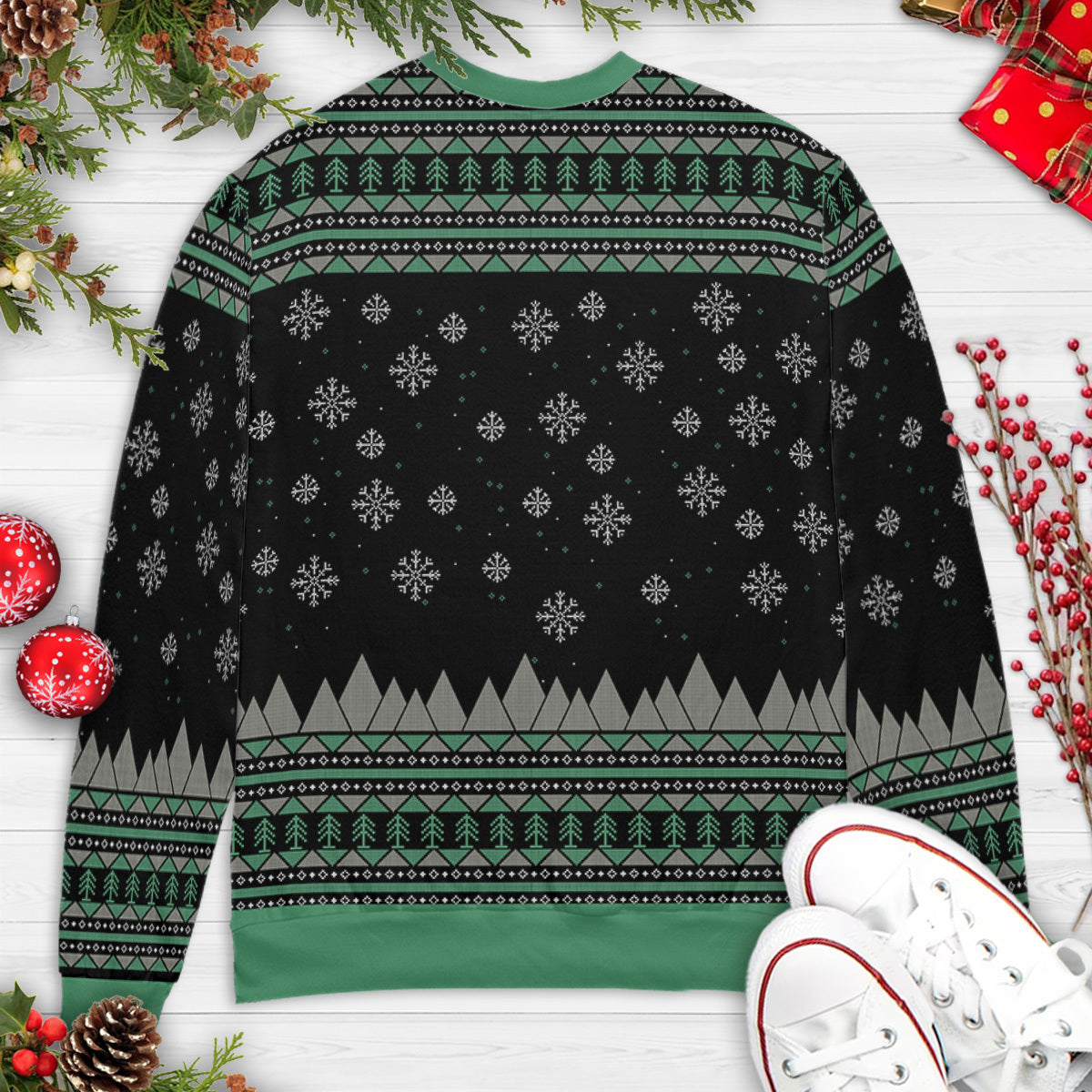 40K Christmas Tree Ugly Christmas Sweatshirt