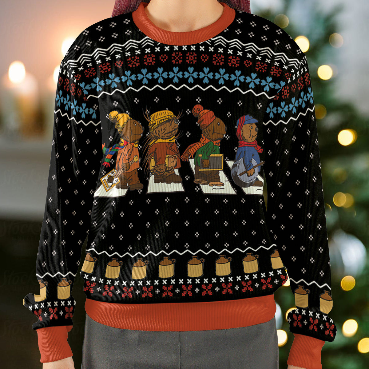 Jug Band Road Ugly Christmas Sweatshirt
