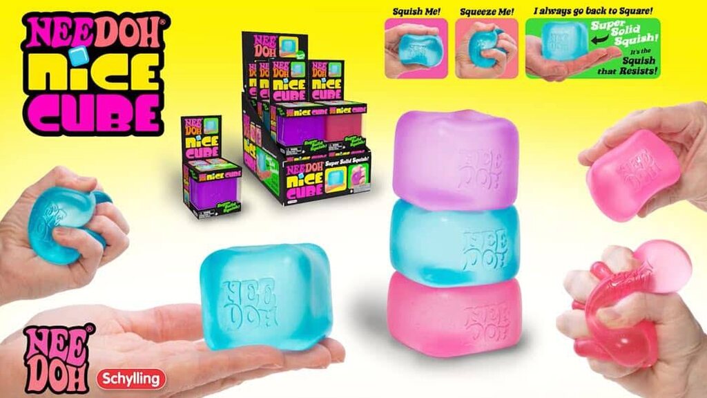 Square Squishy Sensory Cube