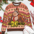 Big DK Energy Donkey Kong Ugly Ugly Christmas Sweatshirt