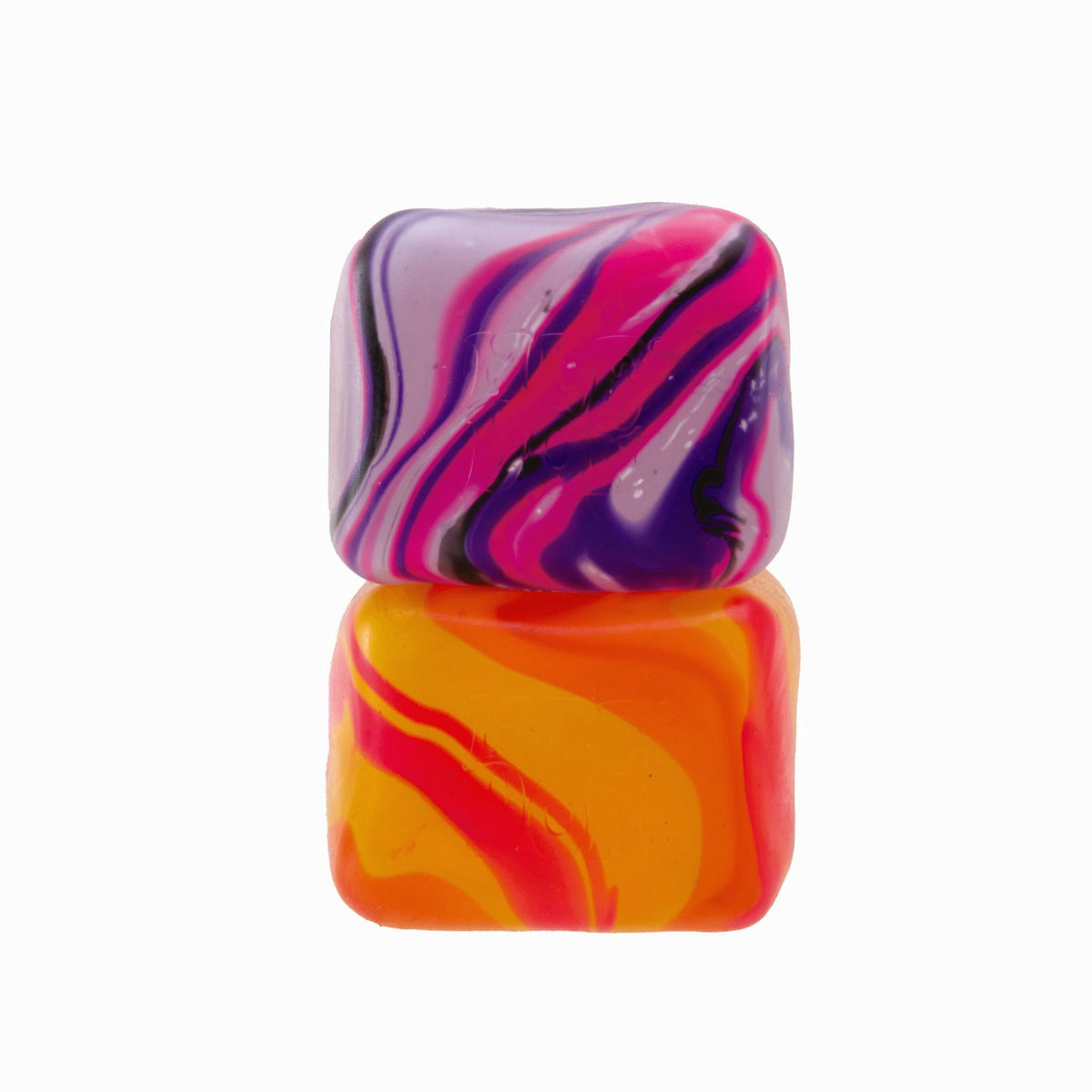 Marbled Swirl Squishy Cube