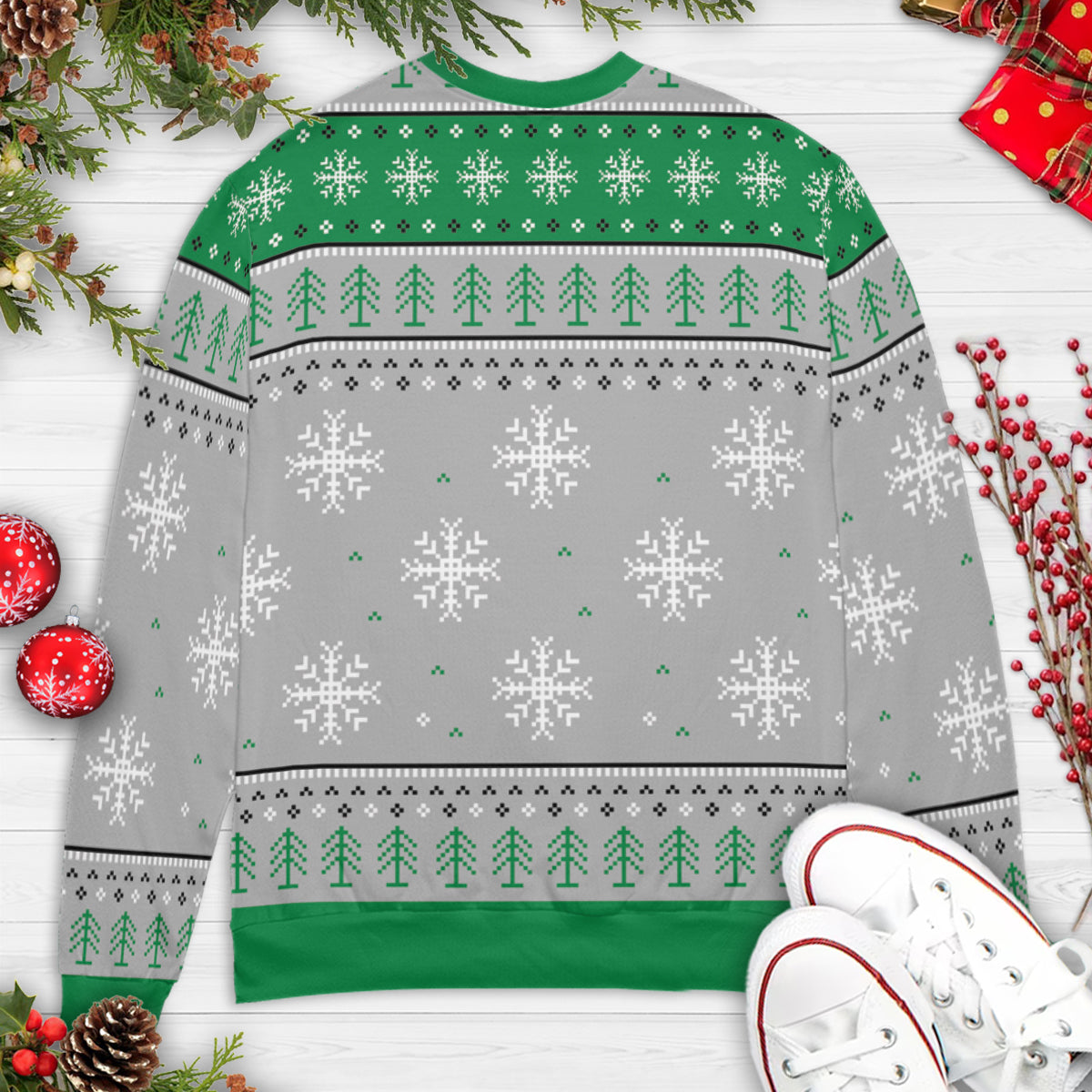 Naughty Brats Krampus Ugly Christmas Sweatshirt