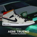 AE86 Trueno Initial D Special High Top Shoes