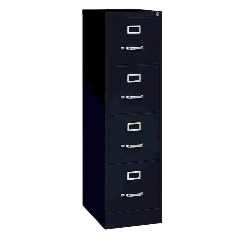 Hirsh Commercial Four-Drawer Vertical Letter File Cabinet, 22D