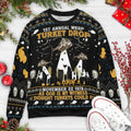 First Annual WKRP Turkey Drop WKRP in Cincinnati Ugly Christmas Sweatshirt