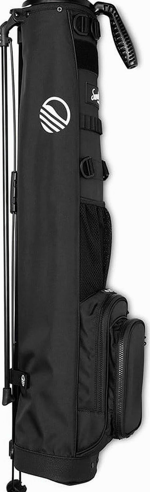 Sunday Golf Lightweight Golf Stand Bag, 3.4 Pounds, Matte Black - Loma XL