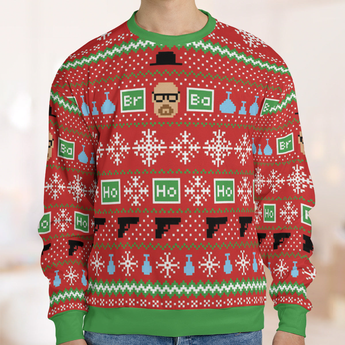 Breaking Bad Ugly Christmas Sweatshirt