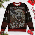 Slay Bells Jingling Ugly Christmas Sweatshirt