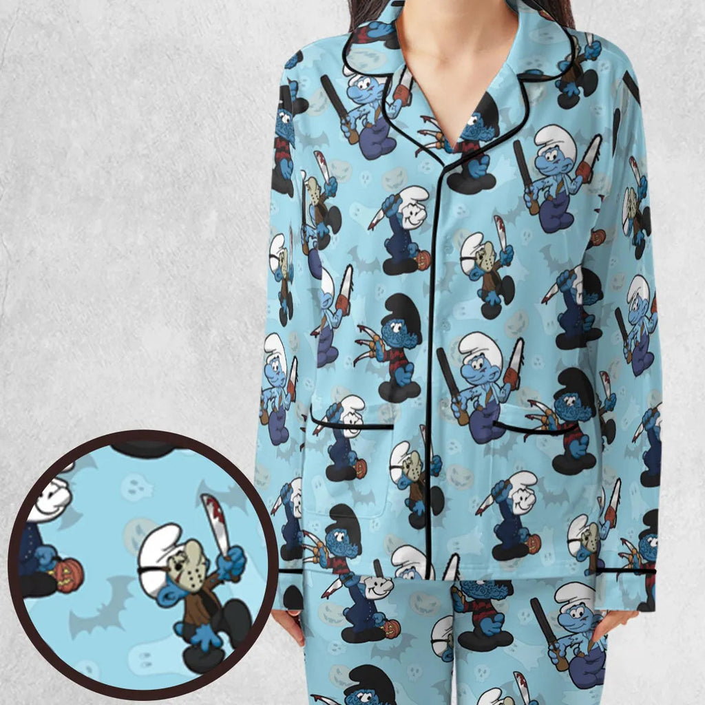 Horror Smurfs Pajamas Set