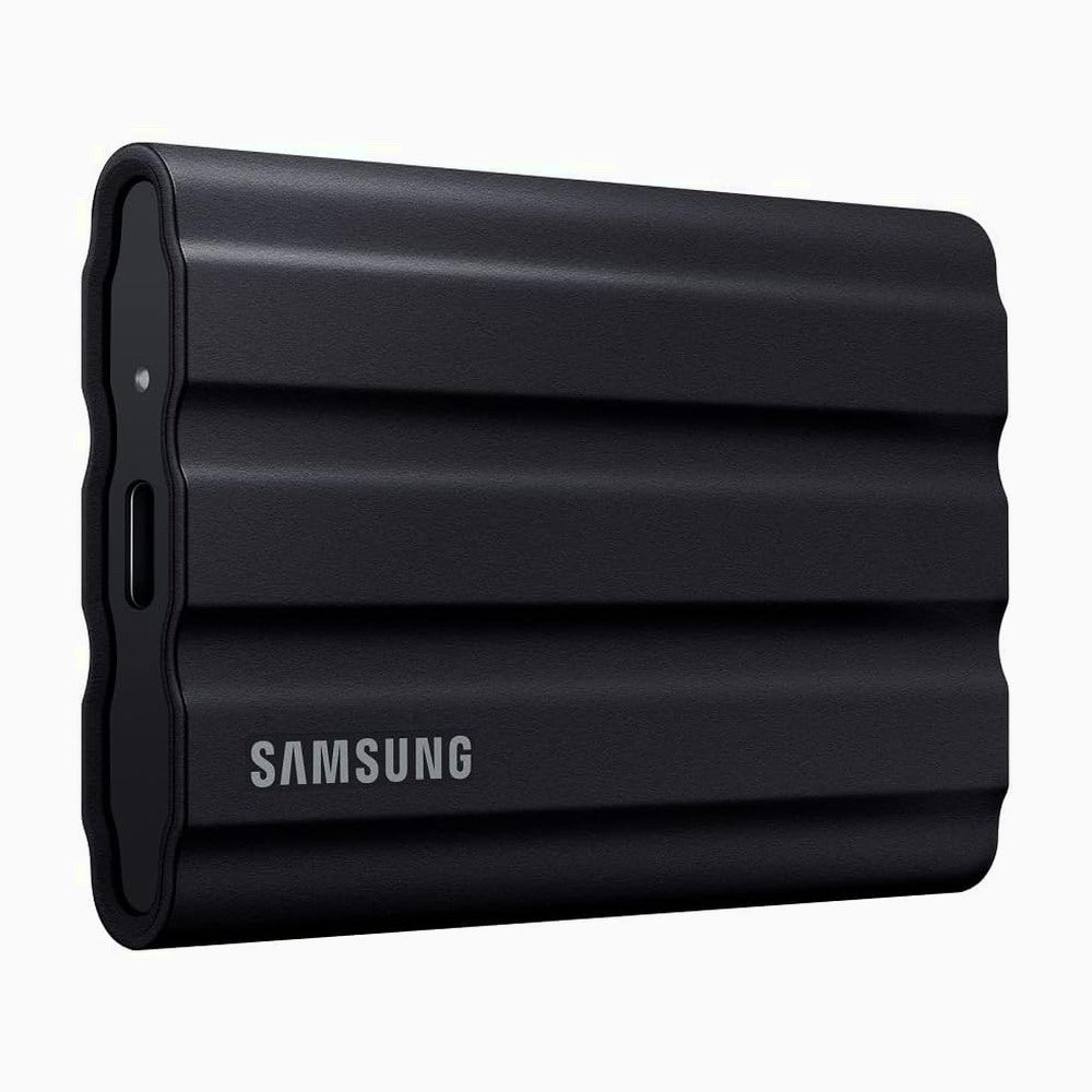 Samsung T7 Shield 2TB Portable SSD, USB 3.2 Gen 2, Black - MU-PE2T0S/AM