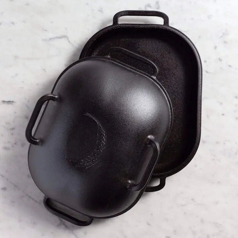 Challenger Breadware Cast Iron Loaf Pan, 15.4 x 10.5 x 5.4 in