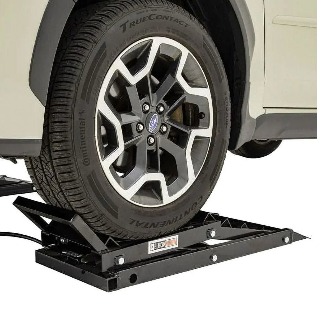 Black Widow Hydraulic Car Lift With Ramp - 3,000 lb. Per Pair Capacity