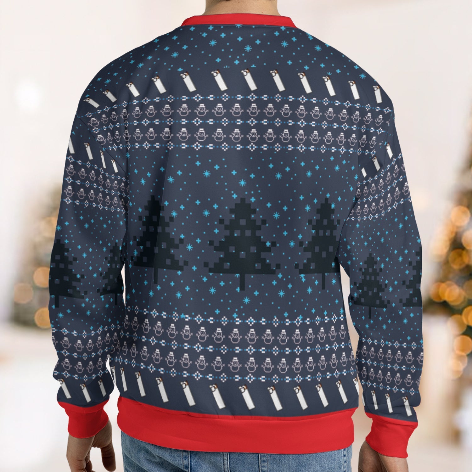 Dreamin' Of A White Christmas Ugly Christmas Sweatshirt