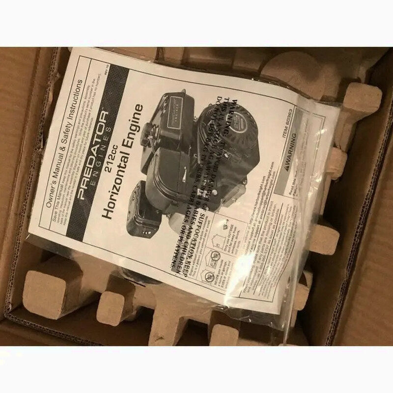 Predator 212cc 6.5 HP OHV Horizontal Shaft Engine - 69730