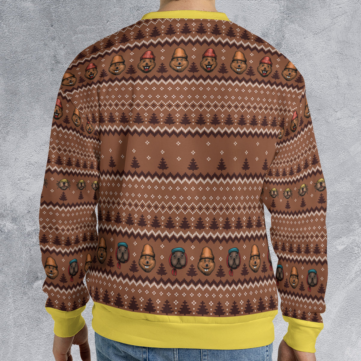 No Hole In The Washtub '77 Ugly Christmas Sweatshirt
