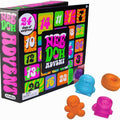 Holiday Countdown with Mini Squeeze Toys