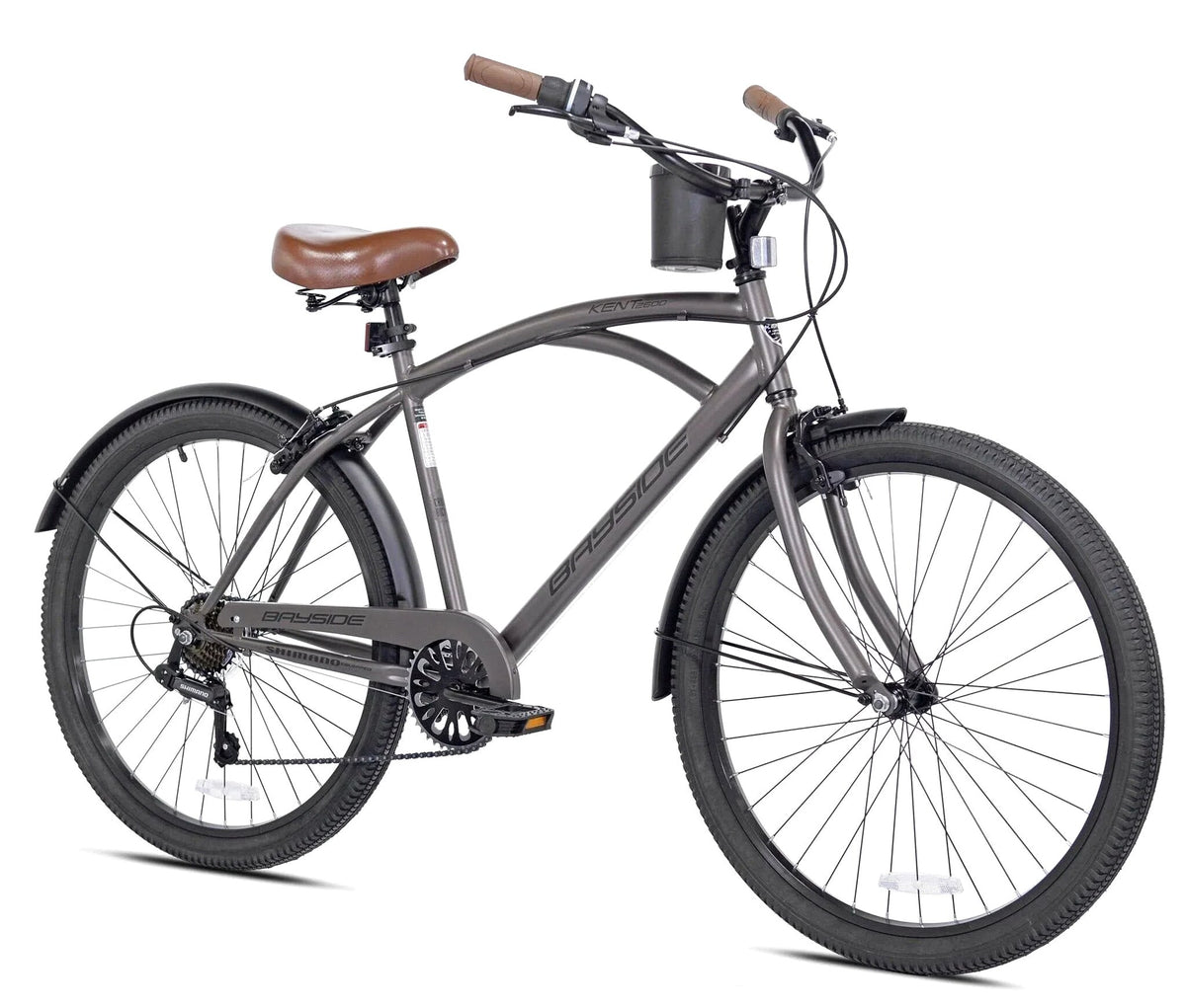 Kent Men's Cruiser Bike 26 in Satin Cocoa - Bayside