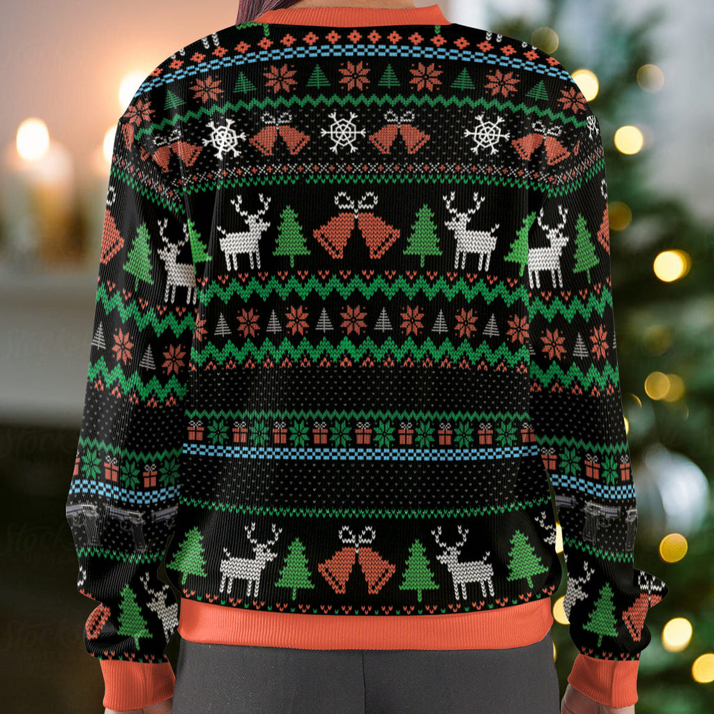 Spank You Very Much Ugly Christmas Sweatshirt