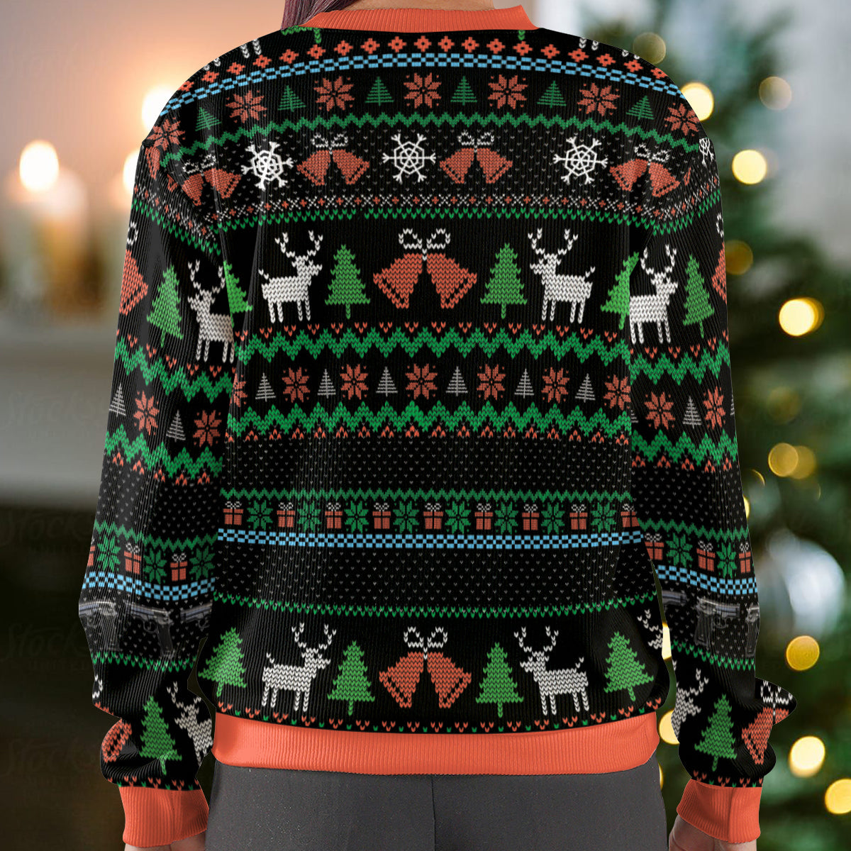 Spank You Very Much Ugly Christmas Sweatshirt