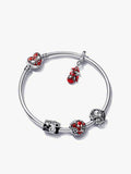 Superhero Character Charm Bracelet Set