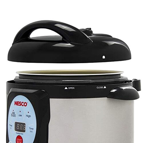 NESCO Smart Pressure Canner And Cooker, 9.5 Quart, Stainless Steel - NPC-9