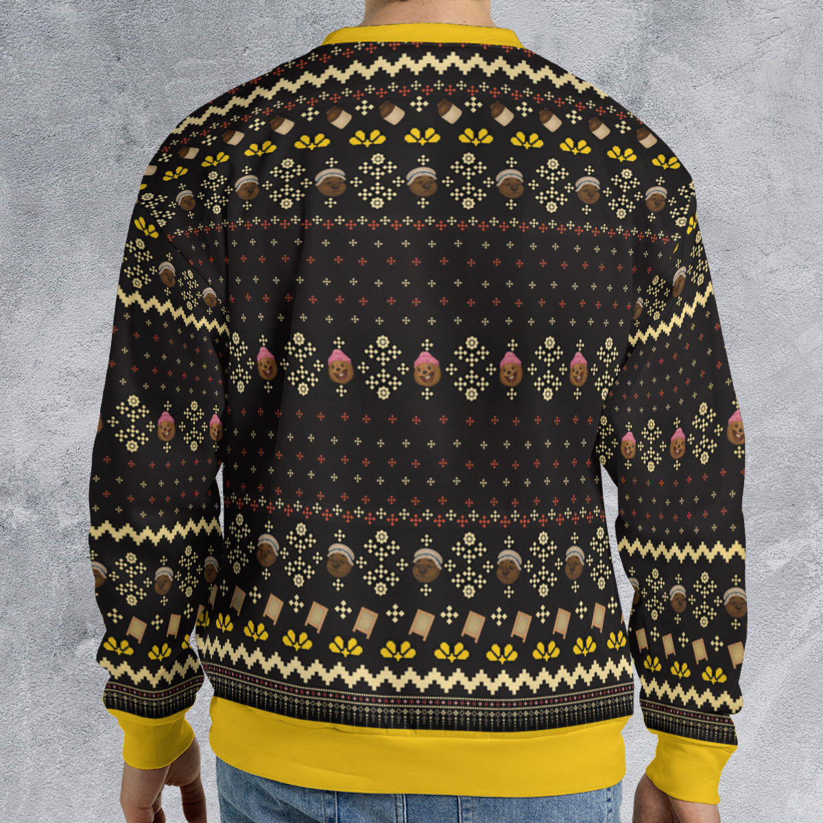 Light The Lamp Not The Rat Ugly Christmas Sweatshirt