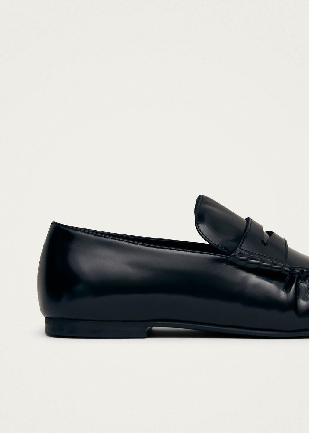 Aven Black Leather Loafers – Chiro Moyo Unisex Shoes