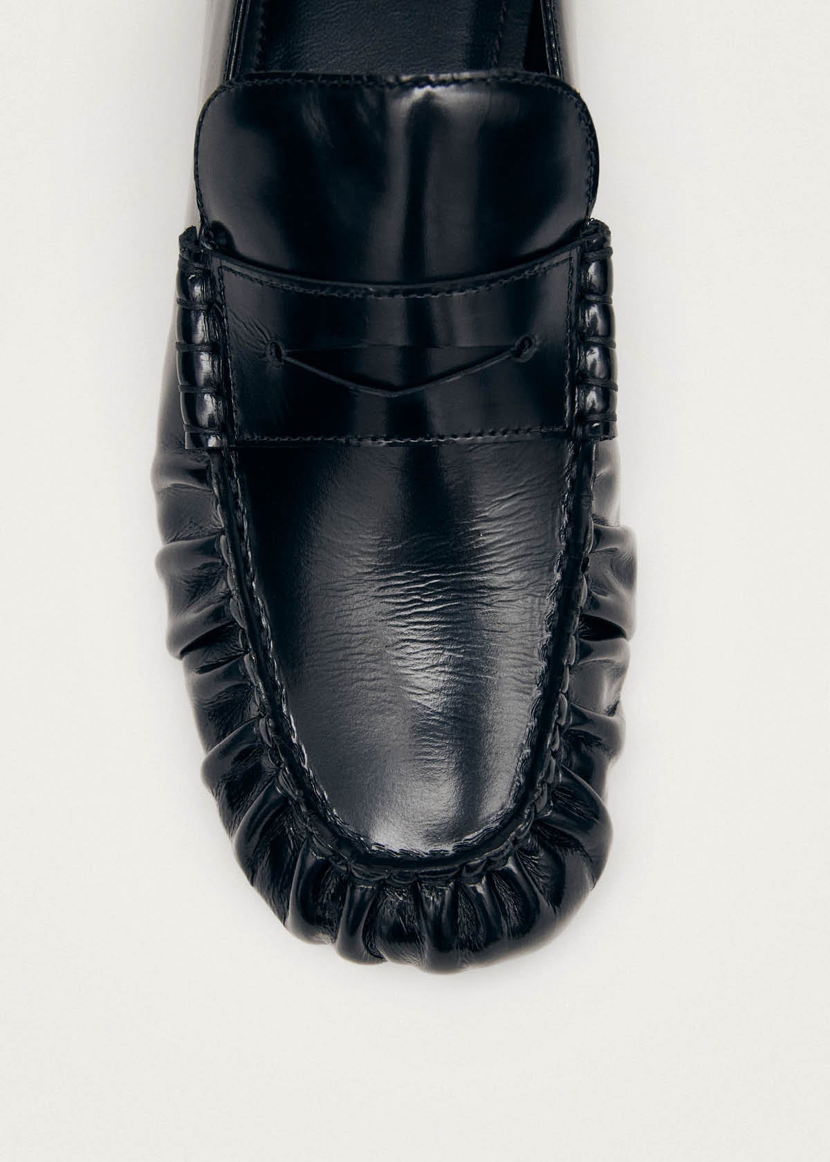 Aven Black Leather Loafers – Chiro Moyo Unisex Shoes