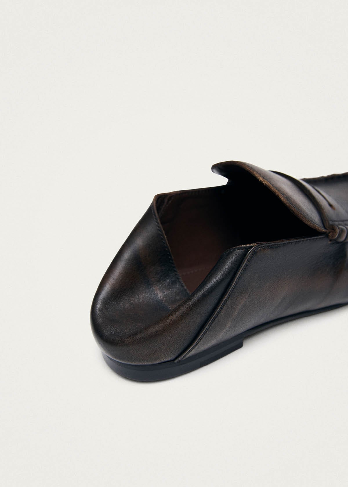 Aven Mule Brown Leather Loafers – Chiro Moyo Women's Shoes