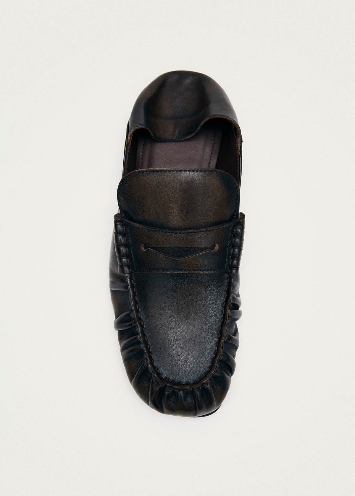 Aven Mule Brown Leather Loafers – Chiro Moyo Women's Shoes