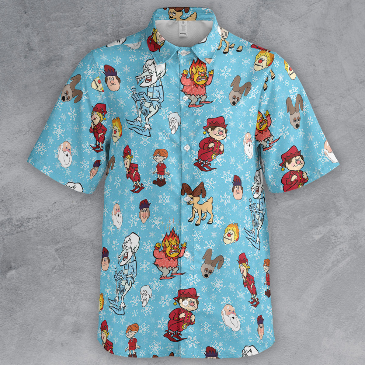 A Miser Brothers The Year Without a Santa Claus Button Down Shirt