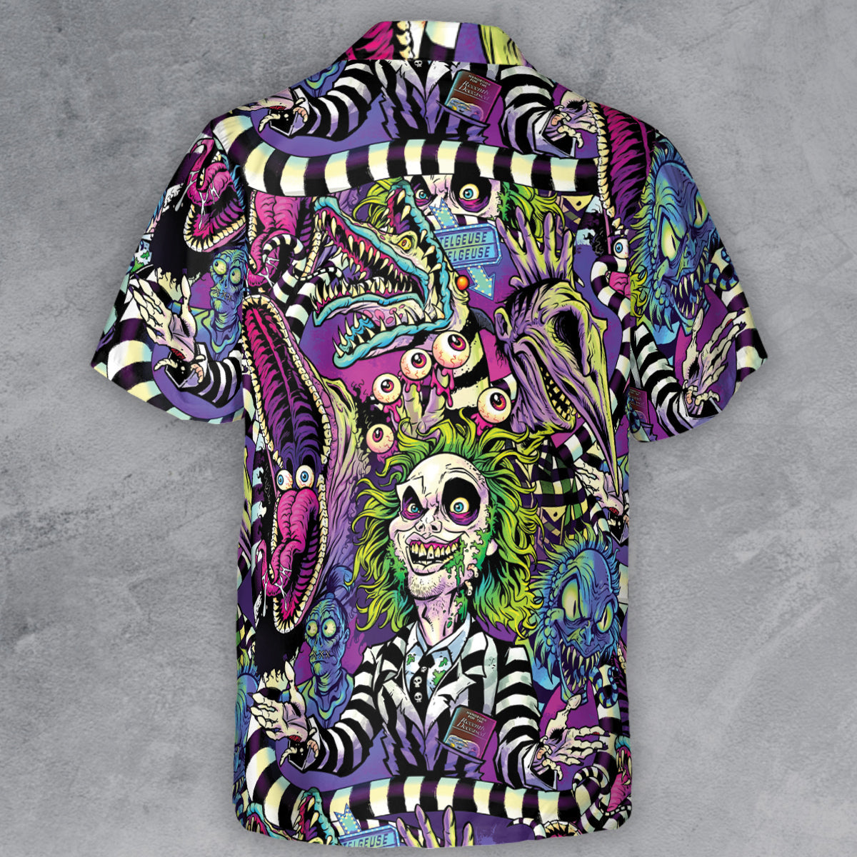 Stay Spooky Beetlejuice Button Down Shirt