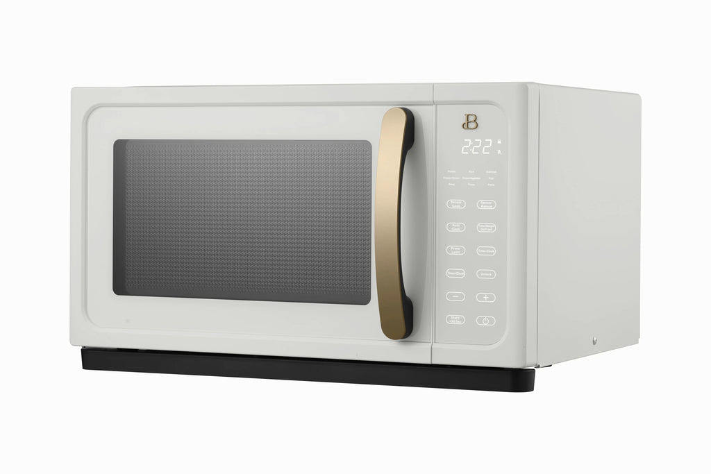 Beautiful 1.1 Cu ft 1000 Watt Sensor Microwave Oven, White Icing - BFCMS811WEST10