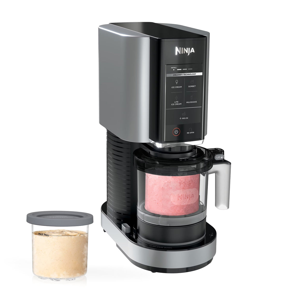 Ninja CREAMi Ice Cream Maker With 2 Pints And 5 One-Touch Programs - NC300