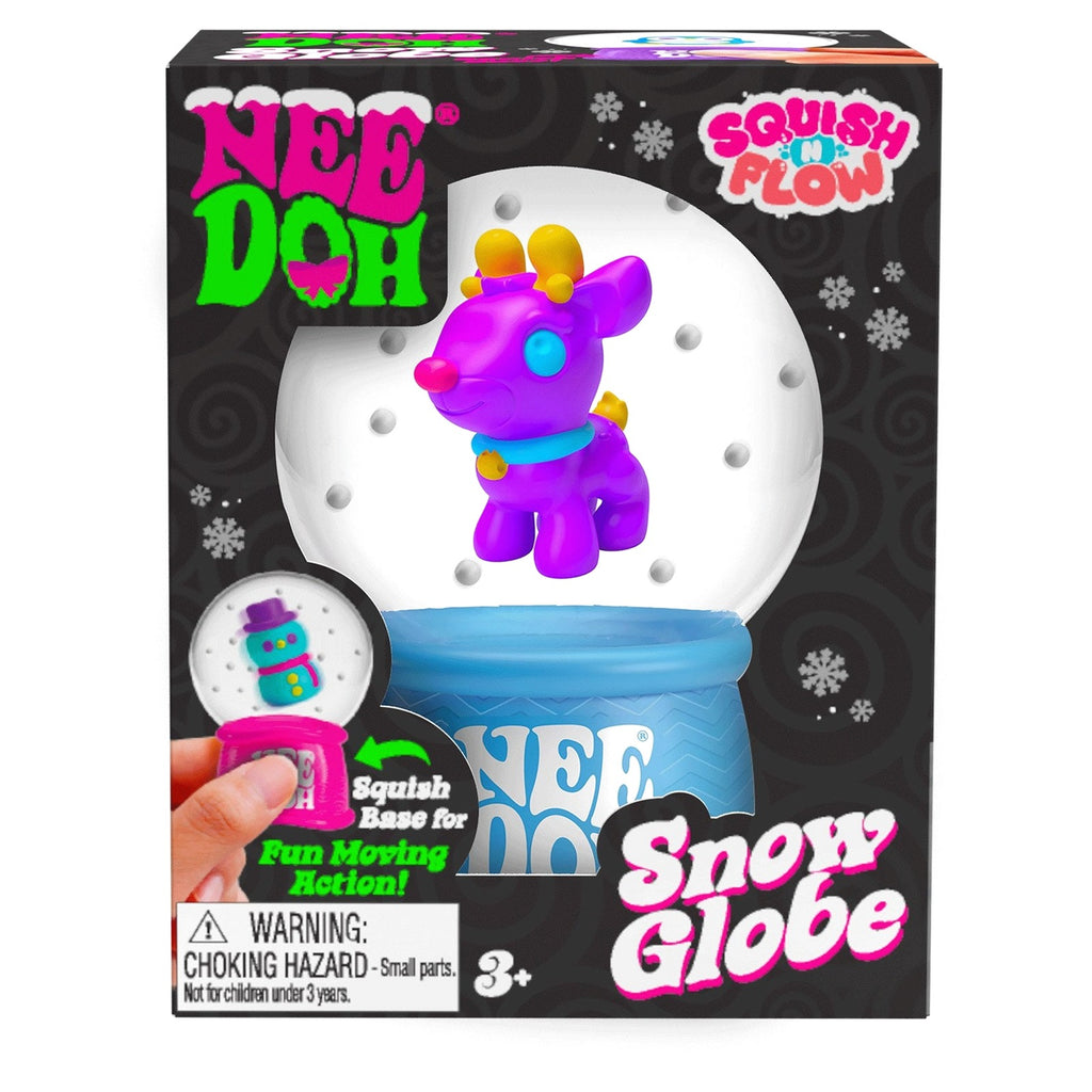 Glow Snow Globe Squeeze Toy
